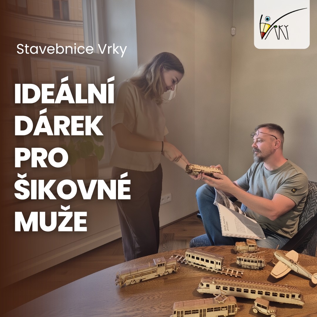 Dárky pro muže – stavebnice VRKY